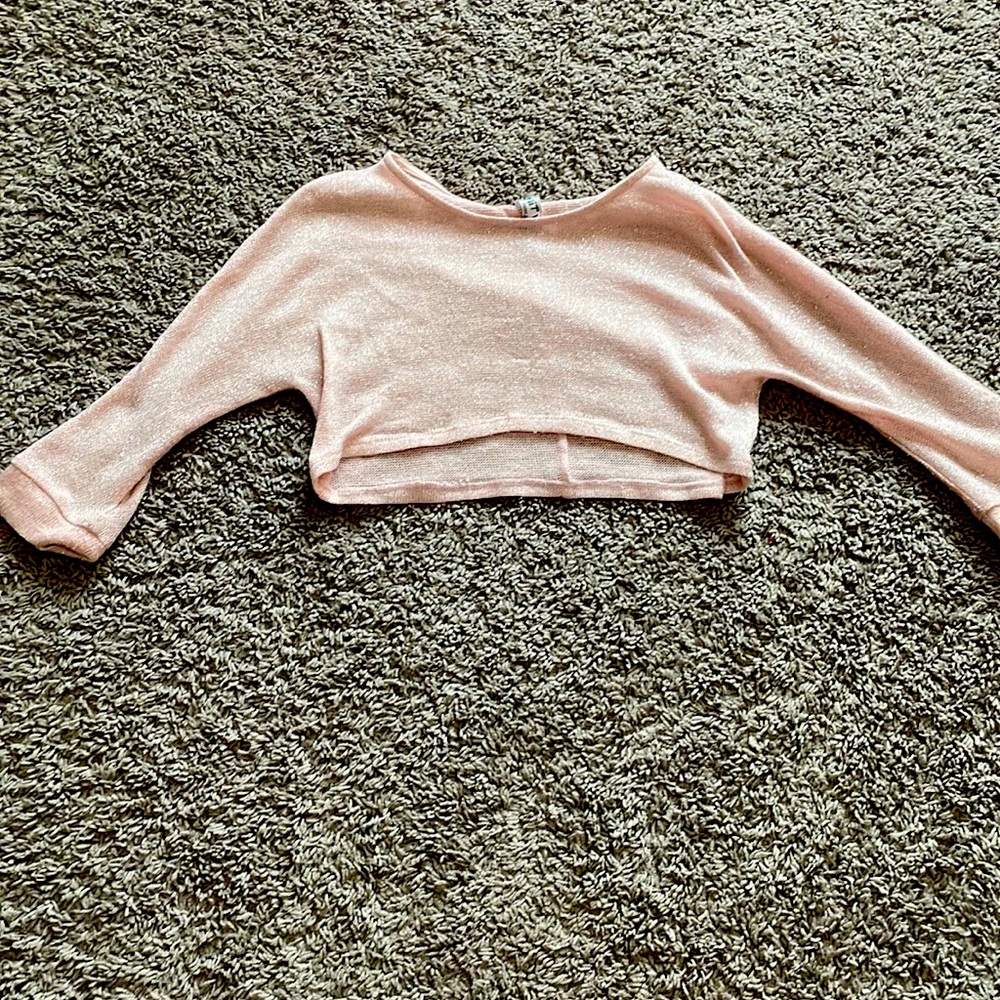 Pink Sparkly ✨ Pullover Sweater